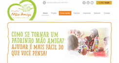Desktop Screenshot of maoamigacaxias.org.br