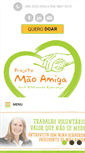 Mobile Screenshot of maoamigacaxias.org.br